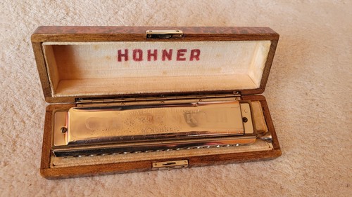 Vintage mundharmonika hohner - vintage,