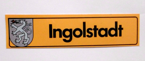 Souvenir aufkleber ingolstadt - souvenir-aufkleber,
