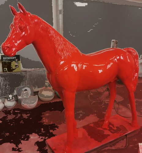 Kunstbemalung pferd figur - pferd,