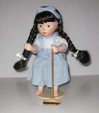 Franklin Mint Heirloom Dolls - Porzellanpuppe - Sammlerstück - Originalkarton