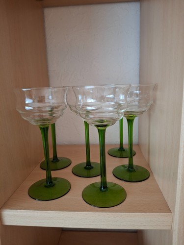 Jugendstil weingläser - jugendstil,