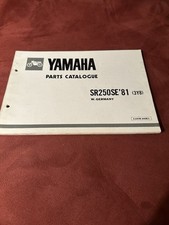 YAMAHA  SR 250SE Parts List