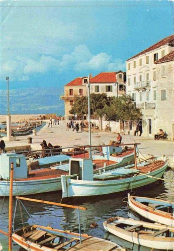 Postira hafen fischerboote - postira,