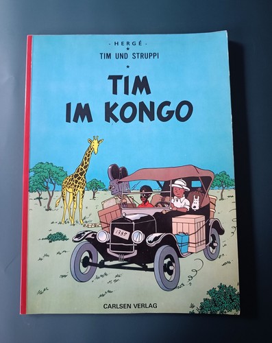 Tim und struppi kongo - tim, struppi:
