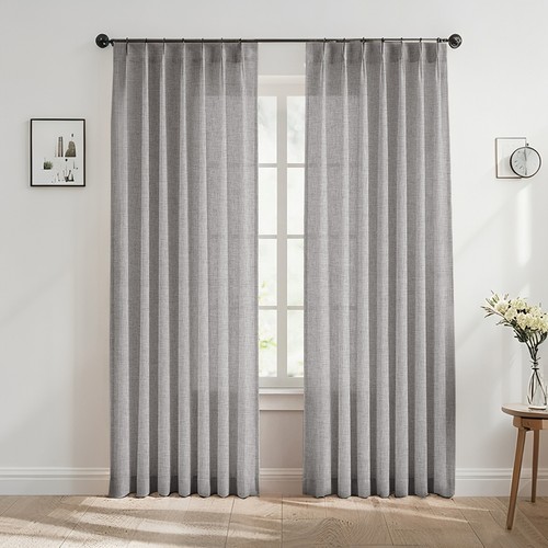 Gardinen halbtransparent - 2x,