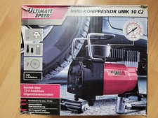 ULTIMATE SPEED Mini-Kompressor Luftkompressor UMK 10 C2 + 4 Adapter NEU