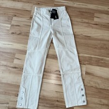 Weekday Damen Weiße Jeanshose