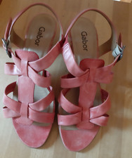 Gabor Sandale Gr. 6 1/2  (40) lachs Leder