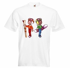 T-Shirt KINDER MIT SKI UND