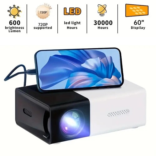Mini tragbarer led - led, projektor
