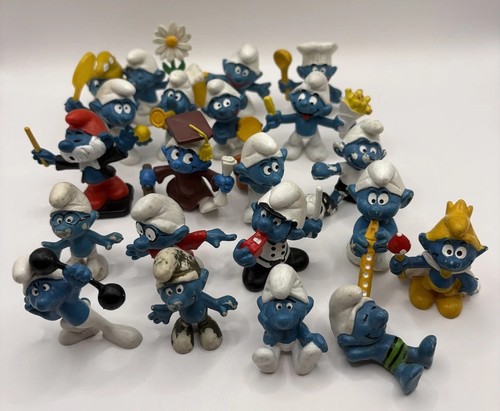 Schlümpfe figuren konvolut - schlümpfe,