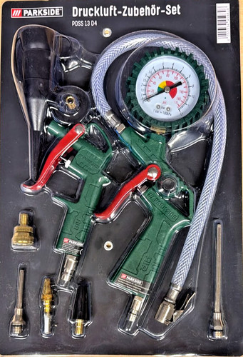 Parkside druckluft set 13tlg - set,