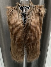 Faux Fur Fell Imitat Weste