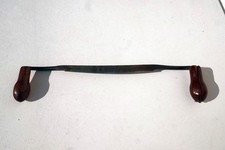 altes Zugmesser Holzarbeiten gerade Zieheisen Zugeisen Ziehmesser Entrinder 44cm