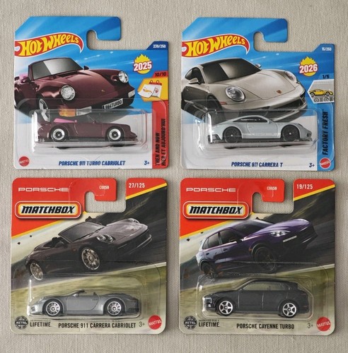 4er porsche set - set, turbo