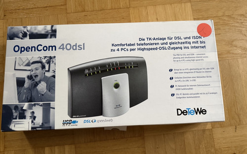 Detewe opencom 40dsl internet - opencom,
