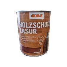 Holzlasur  Lasur für Außen 750ml Mahagoni BEULE Tiefenschutz Lösemittelhaltig