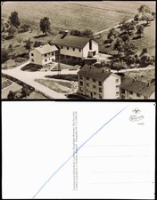 Luftbilder / Überflugkarte Siedlung am Feld BRD Westdeutschland 1962