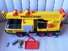Playmobil - 3761 Mobil Crane Mobilkran, 5 Figuren, Zubehör, OBA - fast neuwertig