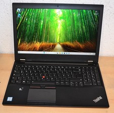 Lenovo ThinkPad P50 Notebook 15,6" Intel i7-6820HQ  512GB SSD  32GB RAM NVIDIA A
