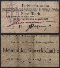 32727 notgeld emmagrube - -,