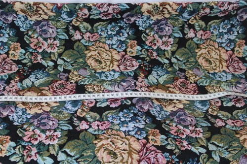 Dekostoff gobelin blumen mix - dekostoff, blumen-mix