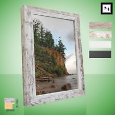 Bilderrahmen Malmo Holz MDF Foto Poster Rahmen 4 Trend-Farben 60 Größen