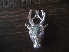Stunning Deer Roebuck Pendant