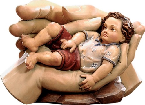 Statue kinderschutz aus - cm,