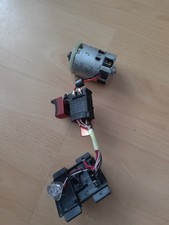Schalter und Batterieadapter für Metabo BS 18 LT