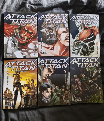 Carlsen manga attack titan - on,