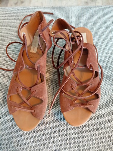 See chloé keilsandalen - see,