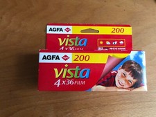 4 x Agfa Vista 200 Kleinbildfilm 36 überlagert seit 12/2006 ungeöffnet. ISO 200