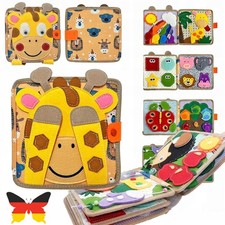 Quiet Book 3D Filz Busy Board