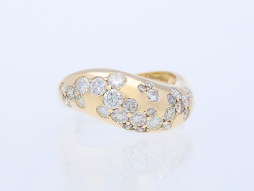 Ring brillant diamant - ring, ct.