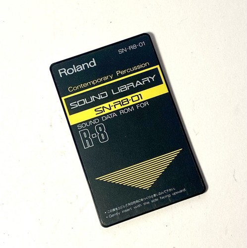 Roland sound library - sn-r8-01,