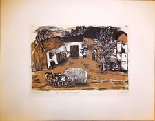 Farblithographie von Lothar