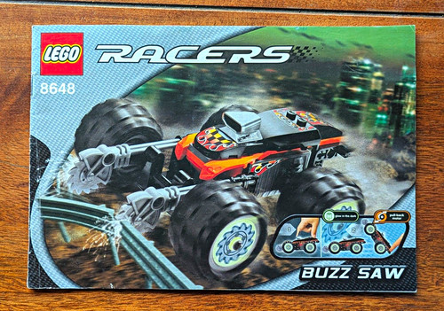 Lego racers 8648 - saw, set