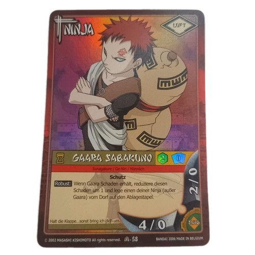 Naruto tcg gaara sabakuno - tcg,