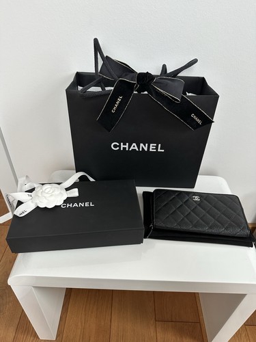 Chanel portemonnaie schwarz - chanel,