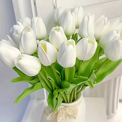 10x künstliche tulpen real - 10x,