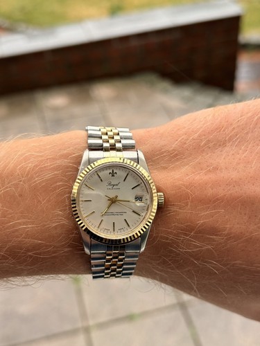 Vintage royal calendar uhr - royal,