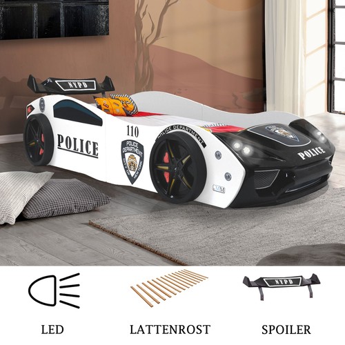 Autobett kinderbett police - autobett, "police"