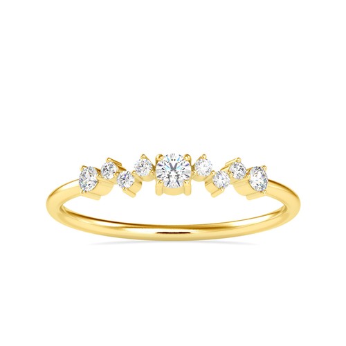 Natürlicher diamant 14k - natürlicher,