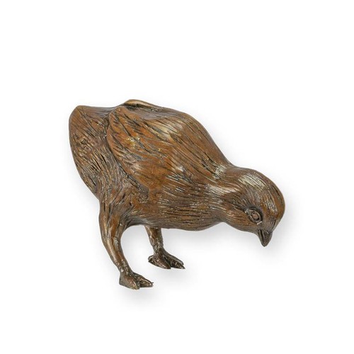 Bronzeskulptur küken replikat - bronzeskulptur,