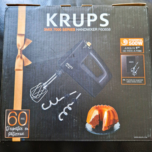 Krups 3mix 7000 handmixer - krups,