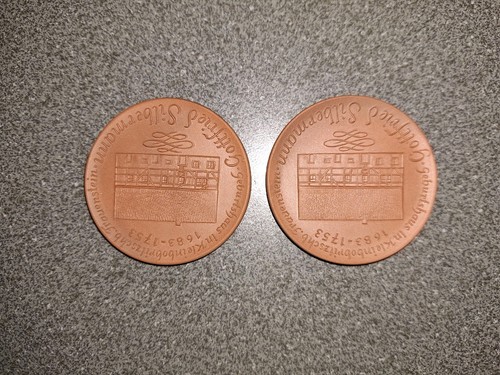 Stück porzellan medaille - porzellan,