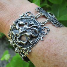 Rar Armband Tracht 935 Silber