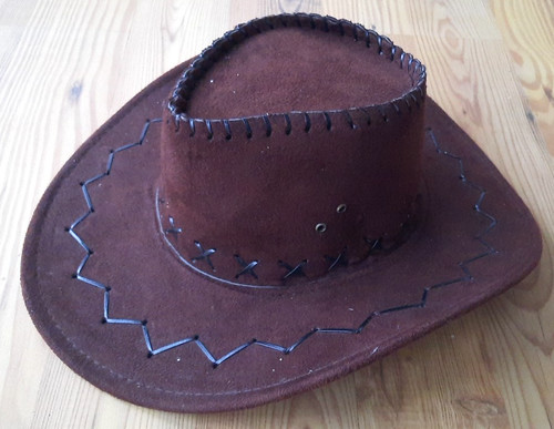 Western cowboy hut braun - hut,,