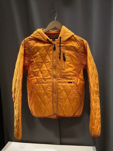 Iron heart steppjacke orange - iron,